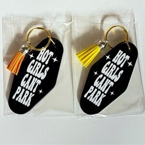 Hot Girls Can’t Park Keychain